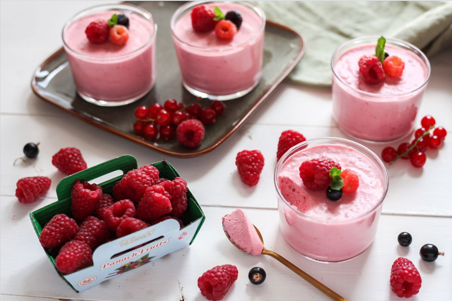 Mousse à la framboise